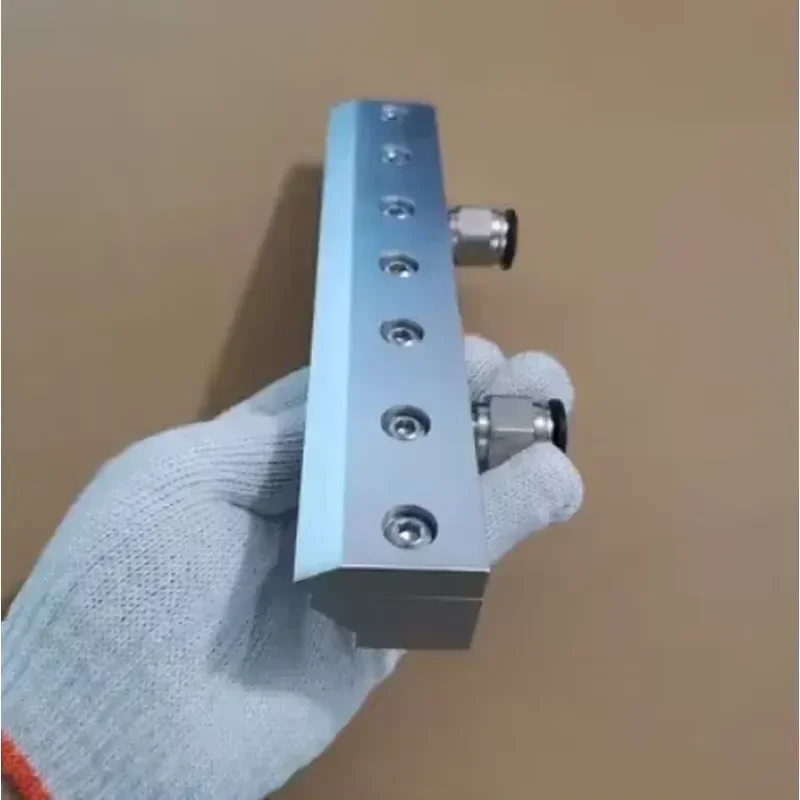 1PC for 200mm Aluminium Alloy Super Air Knife Blow off Air Curtain Nozzle for Cooling Mold or Casting Industrial Air Curtain