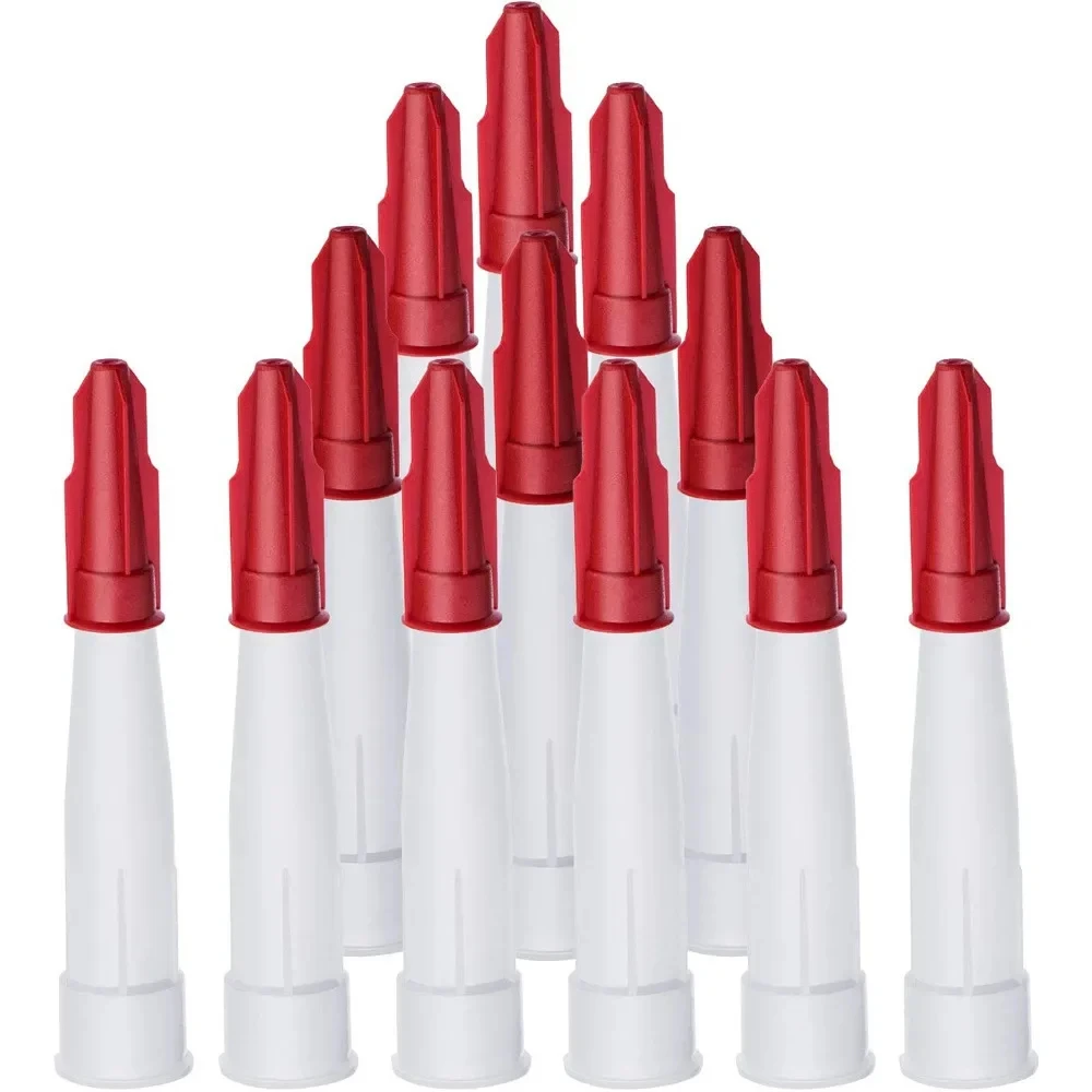 10 قطعة قطع الغيار سيليكون فوهة مجموعة أدوات مانعة للتسرب إعادة قابلة للغلق خرطوشة المصطكي قطع الغيار الفوهات غطاء المسمار لأنابيب السد 2025