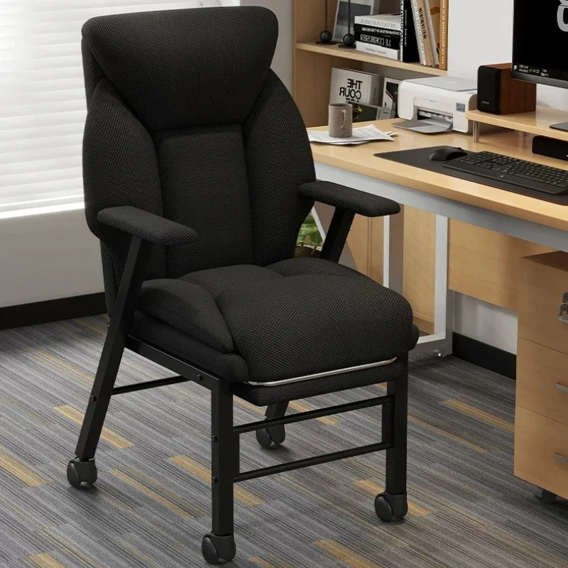 Rolling High Back Office Chair Lazy Ergonomic Gaming Lounge Office Chair Computer Accent Recliner Silla Escritorio Furniture