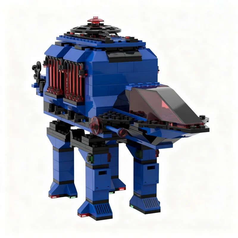 457pcs MOC Space Police I SPX-7 Iron Marshal Model Christmas Gift Creative Home Decor Desk Display For Adults