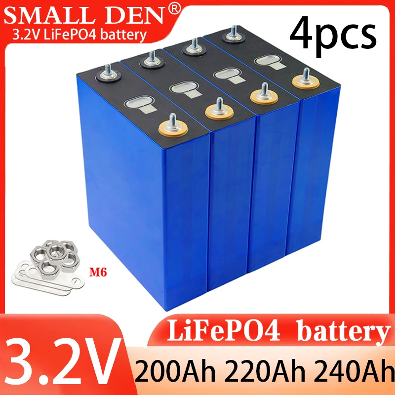 3.2V 200Ah 220Ah 240Ah Lifepo4 Battery Grade A Rechargeable Lithium Iron PhosphateSuitable for Duty Free Golf Vehicles and Boats