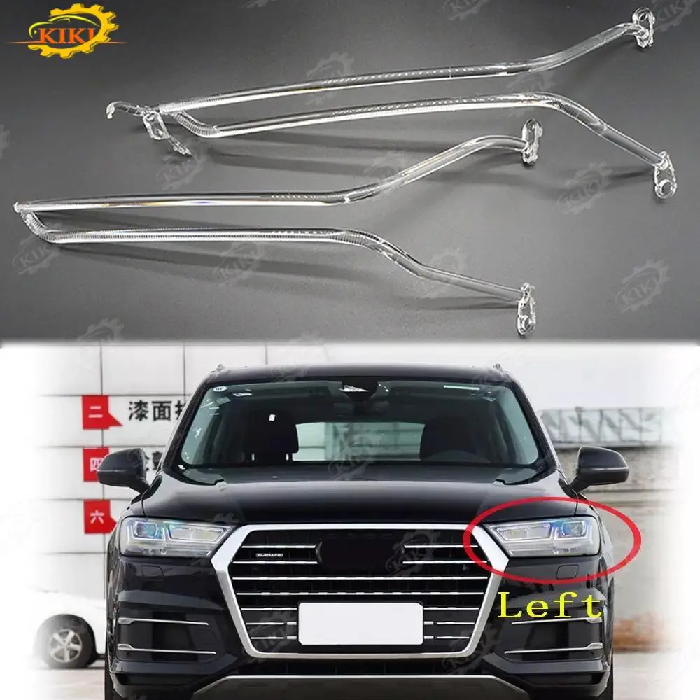 

Направляющая для фар DRL, полоса дневных ходовых огней, трубка для Audi Q7 2016-2019