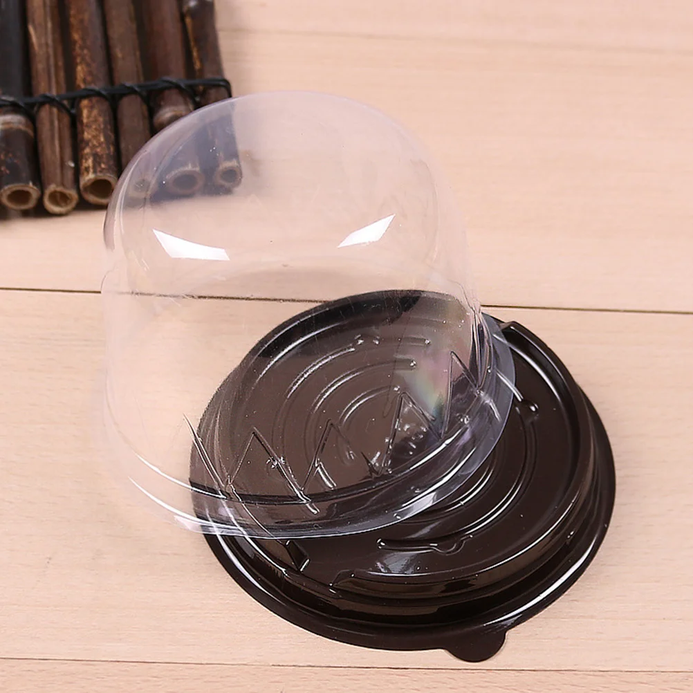 

50 шт. коробки для демонстрации торта, мини-упаковка для торта, прозрачная для кексов, кексов, кондитерских изделий, десертов