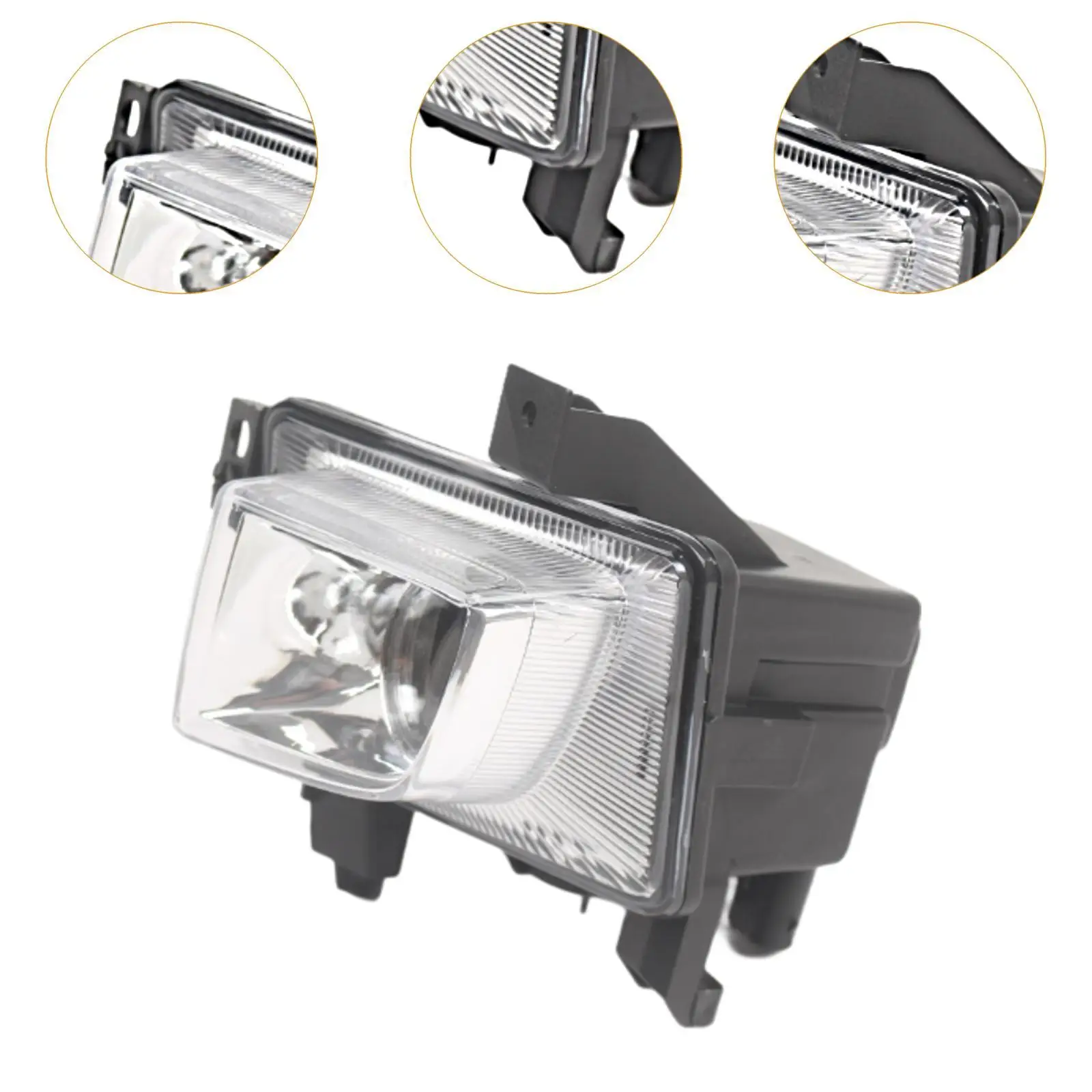 Car Fog Lamp Foglight Assembly Impact Resistant Plastic Repair Part for Opel Vectra C