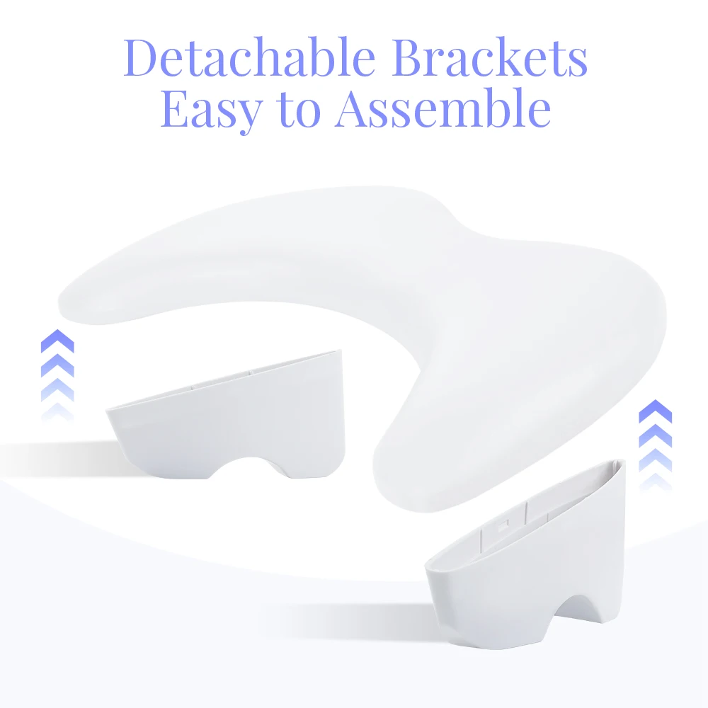 蝶の形をした両手用ネイルアートハンドピロー、取り外し可能なネイルアームレスト、マニキュアスタンド、ハンドピロー、ネイルサロンツール用マニキュアテーブル