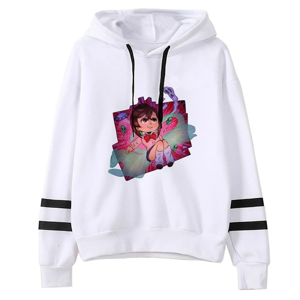Dandadan hoodies fashion tops graphic 2026 hip hop long sleeve Female Aesthetic
