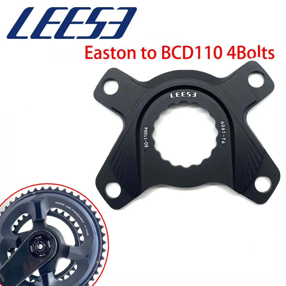 Leese Rennrad Kettenblatt Adapter für Easton ec90, xxe, Spinne zu sh1mano 110bcd 4 Bolzen Kurbel garnitur Kettenglied Umbau Sitz scheibe