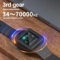Portable Ultrasonic Bracelet Mosquito Repellent Watch Frequency Adjustable Electronic Watch Outdoor Mosquito Repellent Wristband