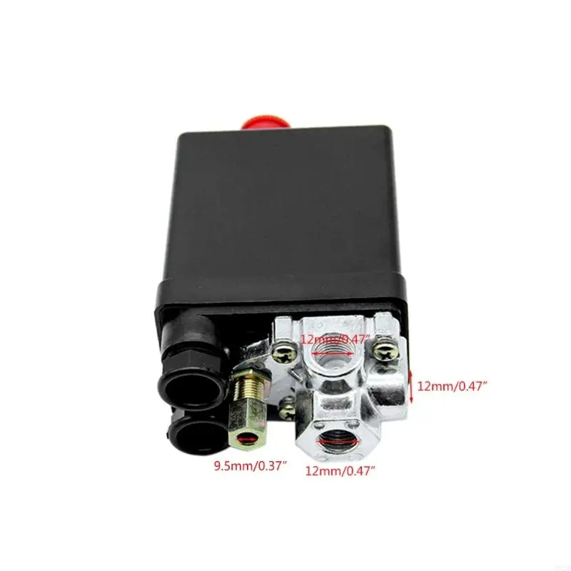G92C 90-120PSI Valvole regolazione del compressore d Interruttori a pressione del compressore a 4