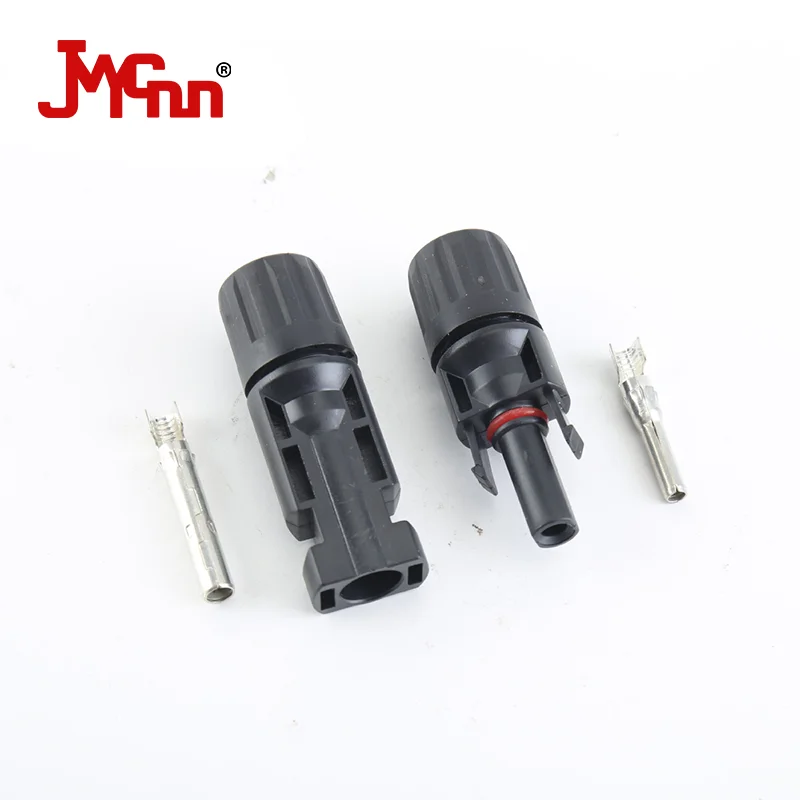 Photovoltaic connector Solar panel 1000v waterproof connector mc4 male and female connector quick plug photovoltaic connector