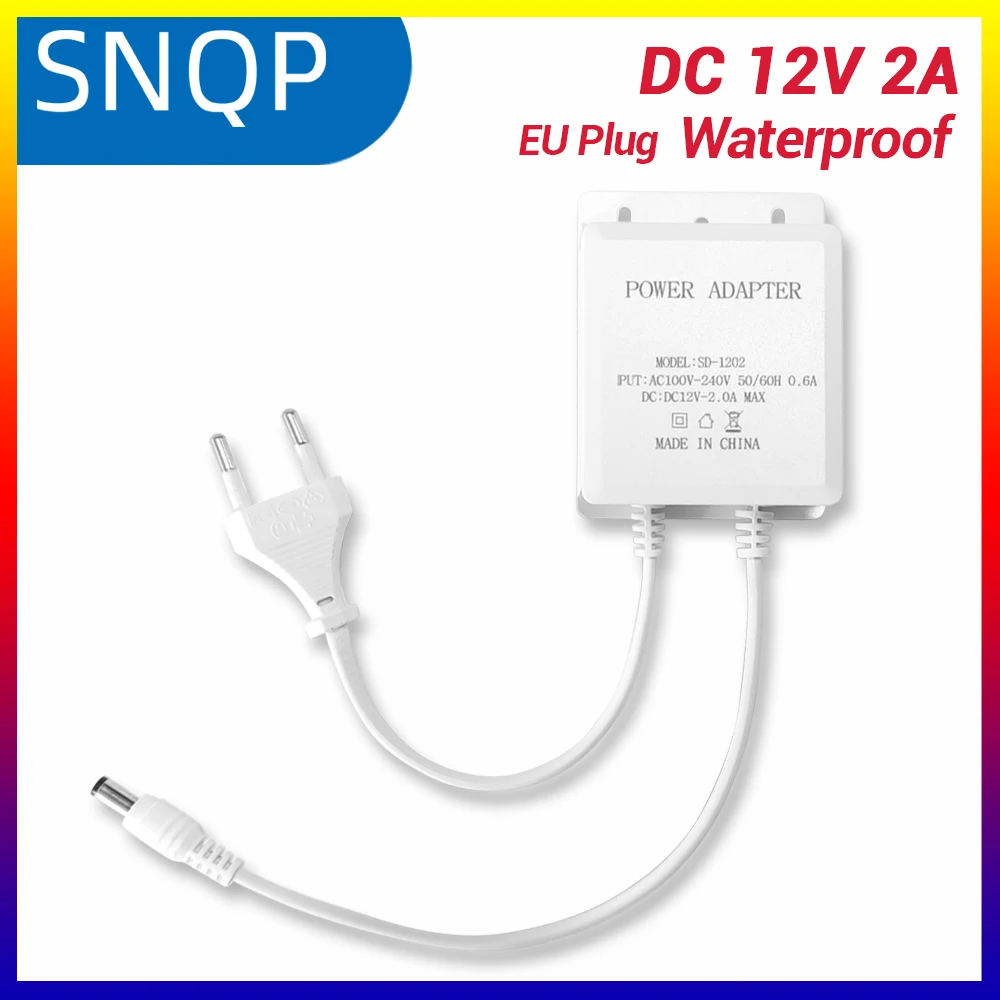Waterproof DC12V/2A…