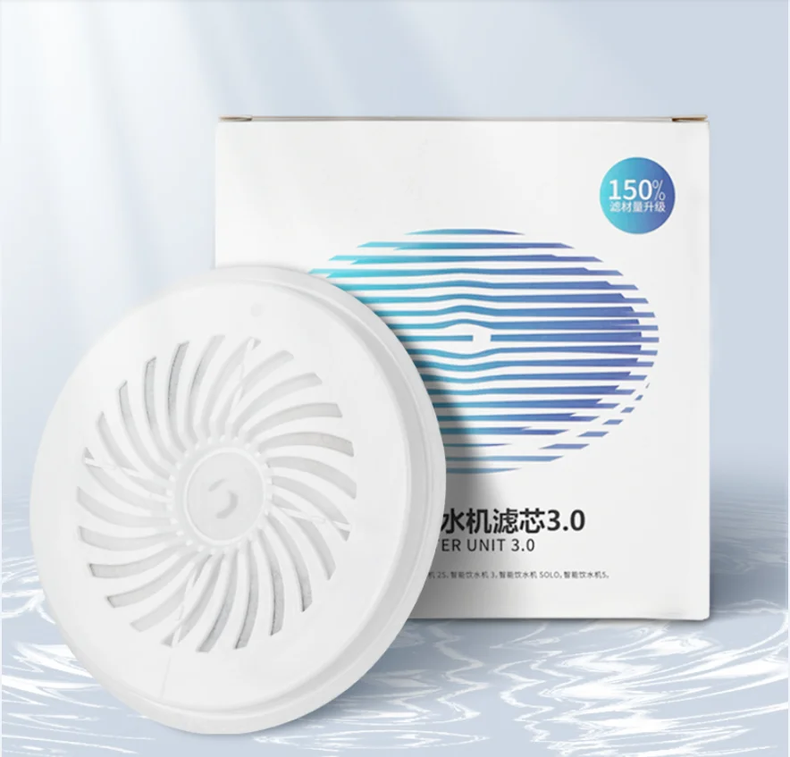 

Фильтрующий элемент диспенсера для воды PETKIT, фильтрующий элемент с цветком круглого диспенсера для воды 3,0, фильтрующий картридж второго третьего поколения