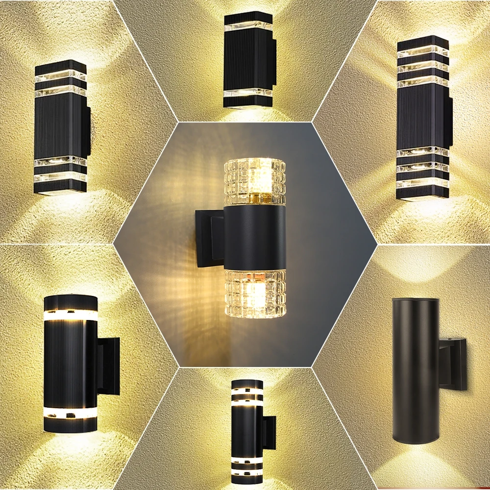 IP66 Waterproof Outdoor Wall Light Wall Lamp Exterior Wall Light Home Decoration Light E27 Replaceable Light Bulb Garden lights
