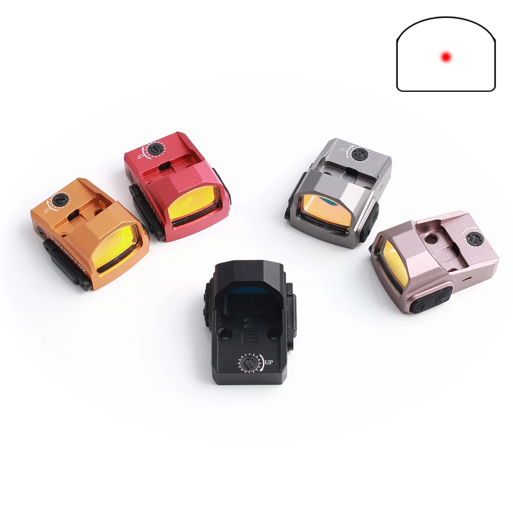 New Hunting Scope Dot Sight with Rise Mount 3 MOA 1x22 Mini Scope Reflex Optical Holographic Sight