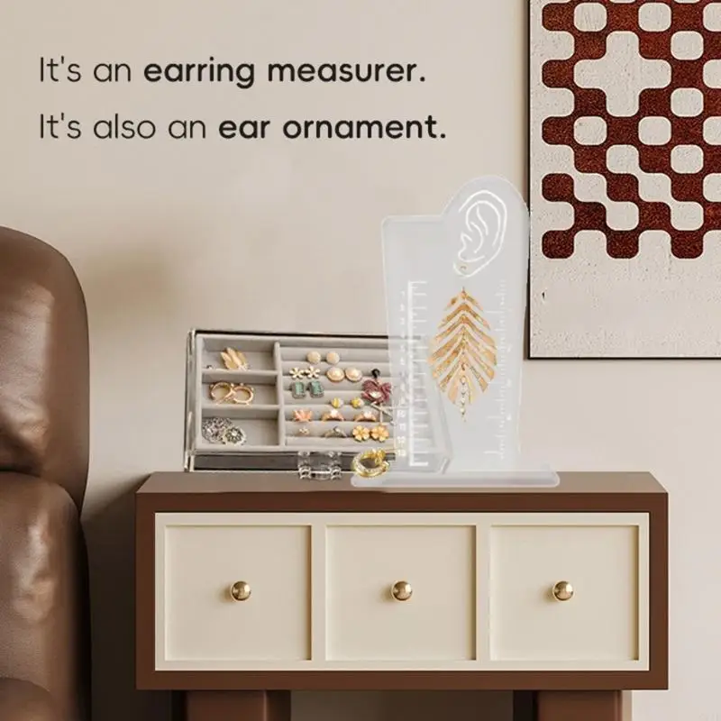 

Arch Shaped Earring Display Stand Stylish Earring Display Stand Rack With Measurement For Boutique And Salon Use