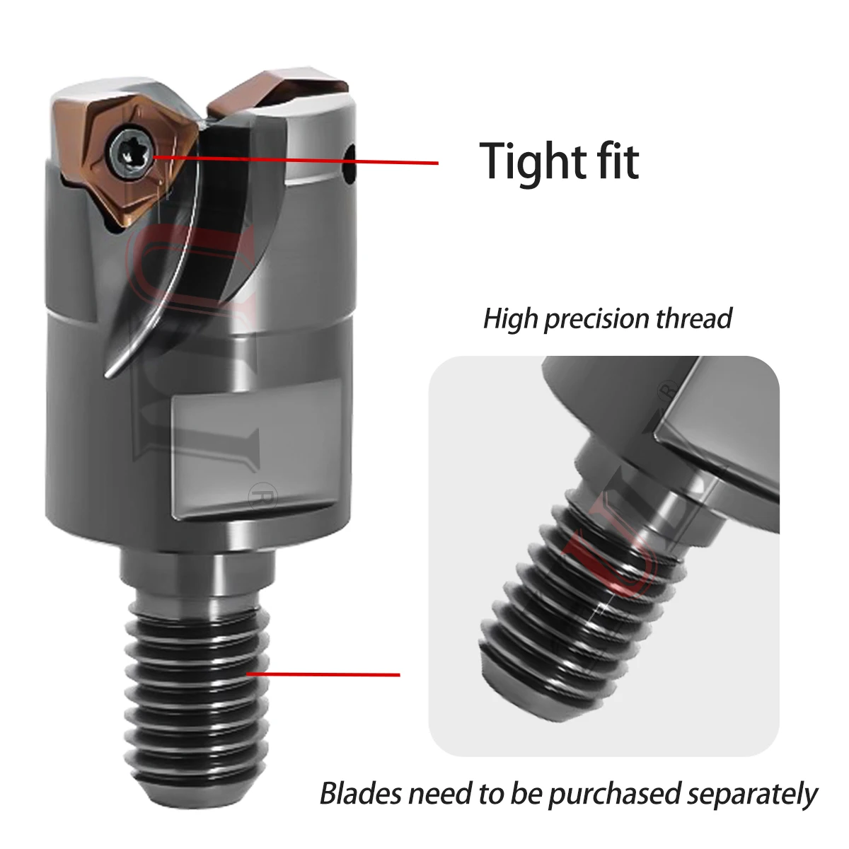 MFWN90 Series Miling Cutter Rod Locking Type Milling Cutter hardmetal CNC Lathe WNMU Double Sided Hexagonal Milling Insert Tool