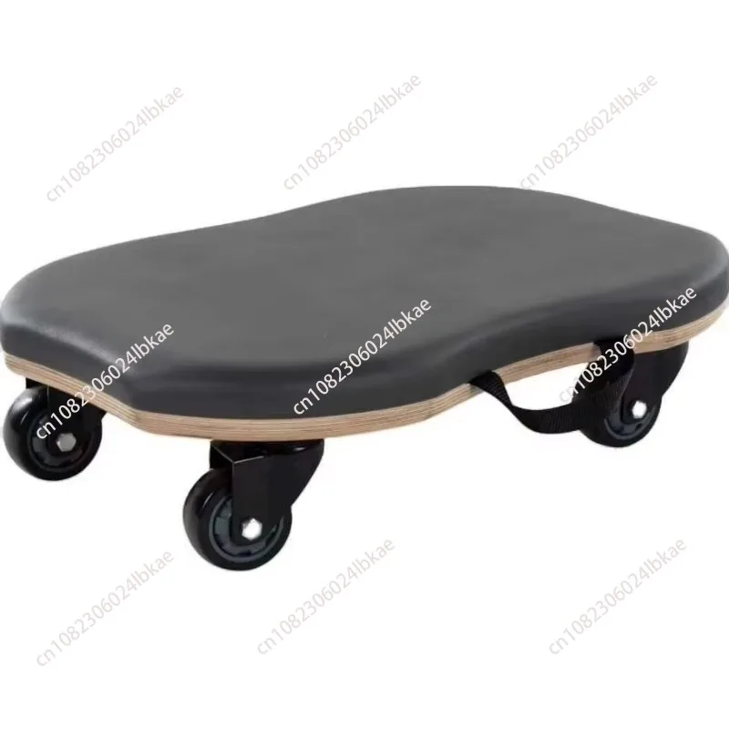 Track graphic roller balance board