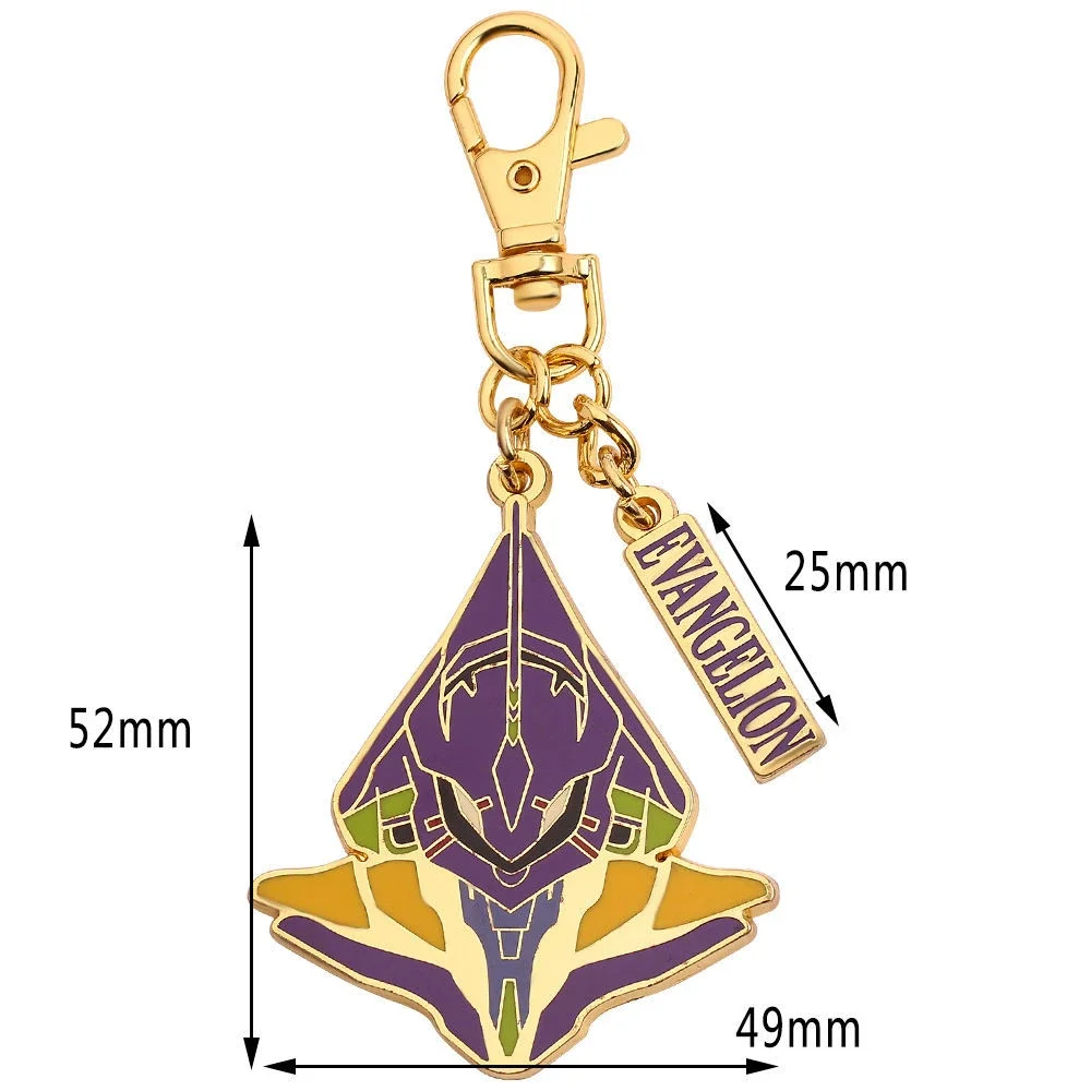 Anime EVA EVANGELION-01 Action Figures Cartoon brooch Alloy badge kawaii Pin accessories Toys Collection Gift