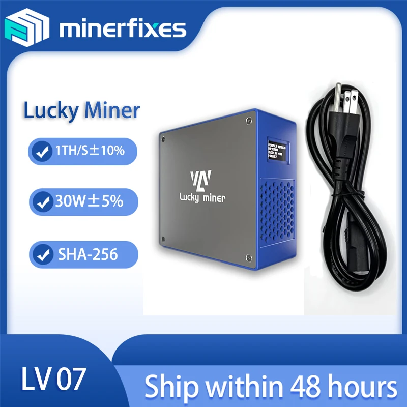 Imagem -03 - Bitmain-ultra Btc Lucky Miner Machine Mineração Btc Ethereum Silencioso Lv07 1th s Sha256 Bsv Bch Dgb