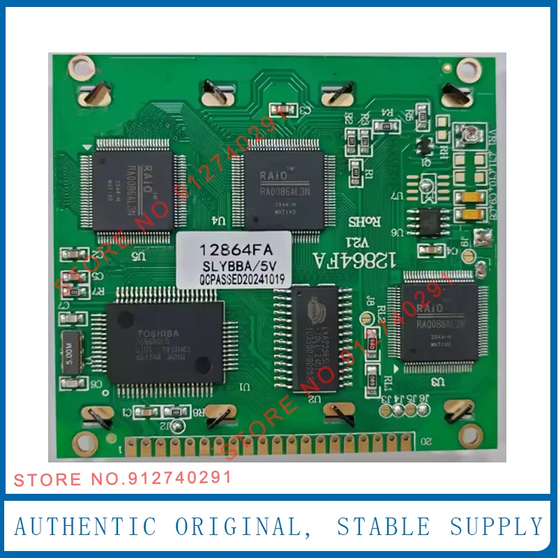 12864FA 128*64 Graphic LCD Module T6963C Or RA6963 Uci6963 EQV Replacement