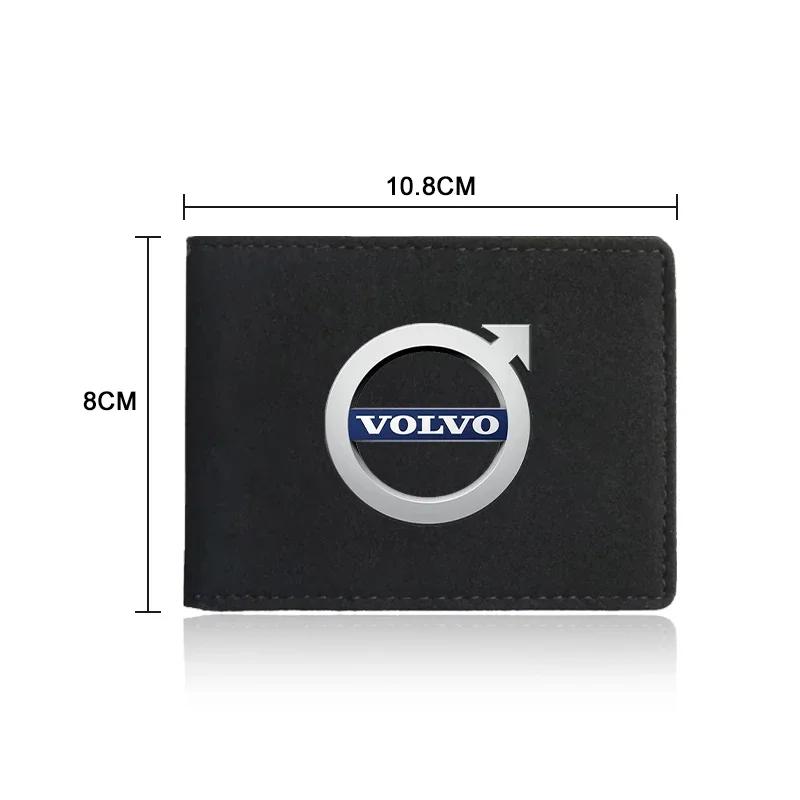 1Pcs Car Driver License Storage Bag Wallet ID Card Protective Sleeve For Volvo XC40 V40 V50 V60 S40 S50 S60 S70 S80 S90 240 C70