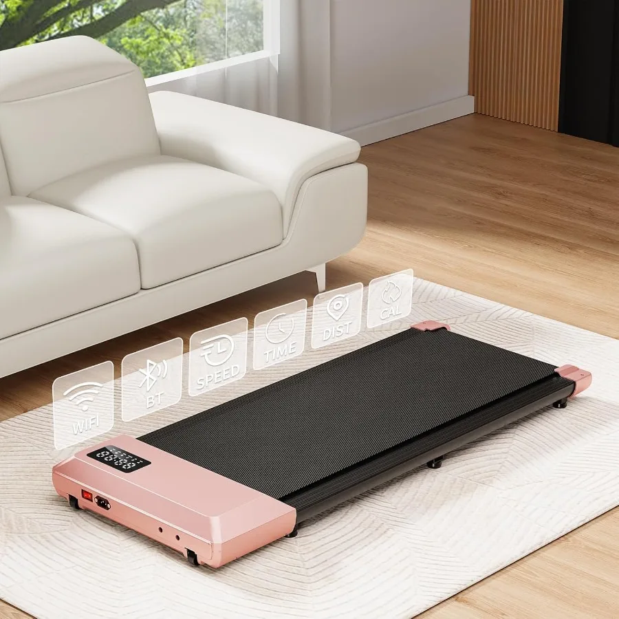 2025 ترقية وسادة المشي الذكية تحت المكتب مشاية للمنزل والمكتب NoAssembly المطاحن مع التطبيق وجهاز التحكم عن بعد LED Displ #6