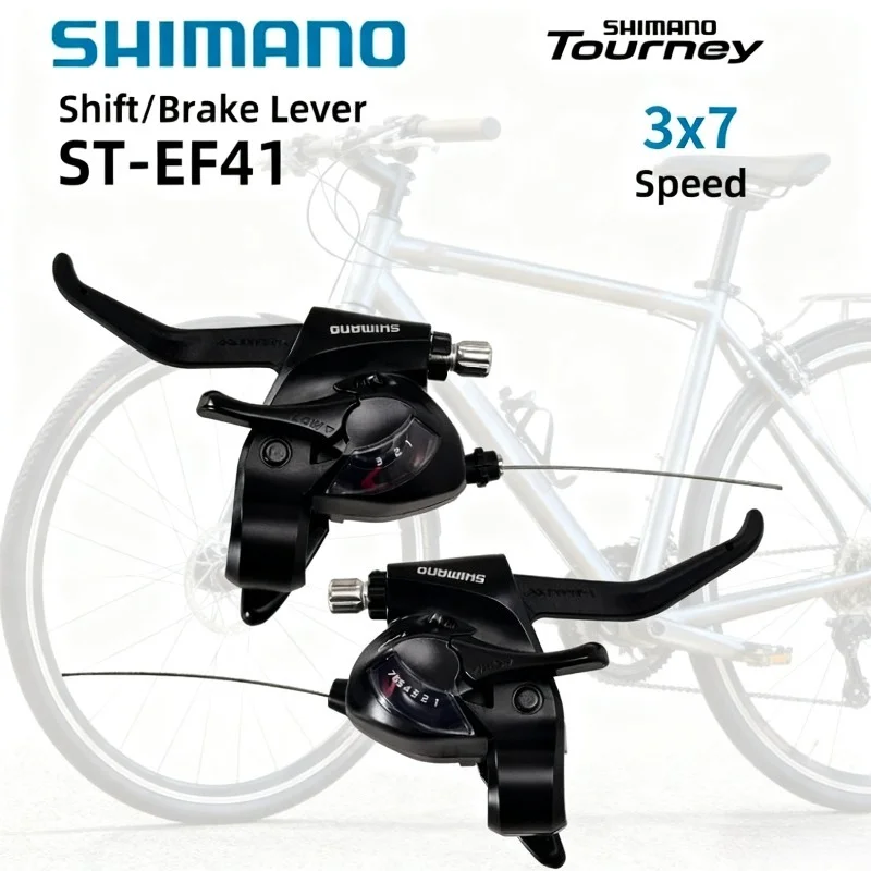 Shimano Tourney EF41 Shifter Lever 3x7 Speed 3 Speed 7 Speed For MTB Bike Left Right Shift Mountain Bicycle Trigger