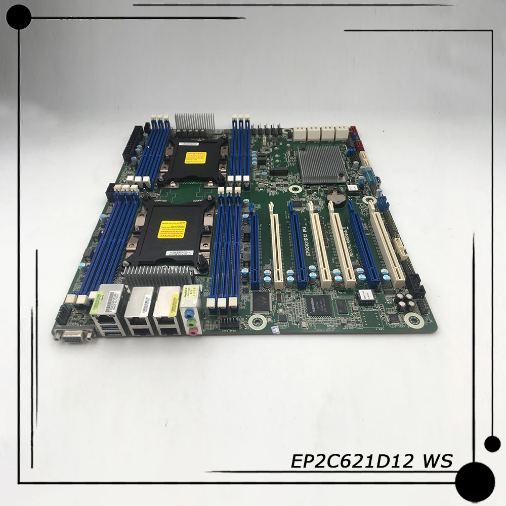 

EP2C621D12 WS для материнской платы ASRock, двойная розетка LGA-3647 DDR4 SATA3.0 PCIe3.0