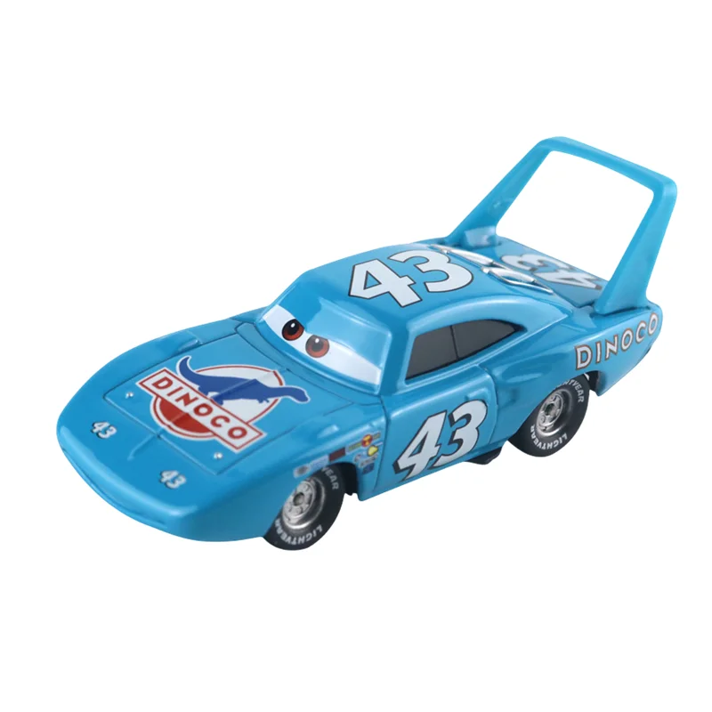 Autospielzeug Lightning McQueen Jackson Storm Der König Mater Rennwagen 1 Druckguss-Metall-Legierungsmodell Peripherieautos Geburtstagsgeschenke
