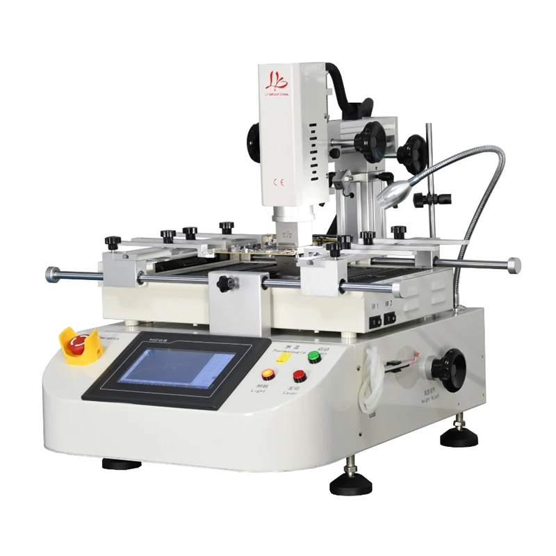 LY-R5860/R5860C BGA Rework Station Hot Air 3 Zones For Laptop Motherboard Chip Repair 4800W With Laser Align Optional CCD System