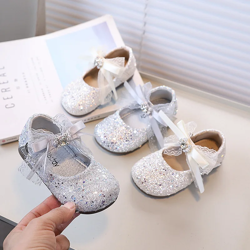 

Детские туфли на весну-осень с бантом, милые новые кожаные туфли для девочек, для свадьбы, вечеринки, детские туфли принцессы, балетки Мэри Джейн