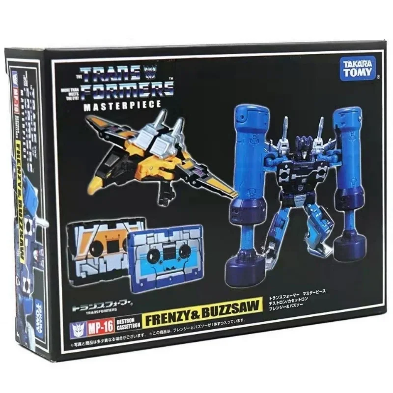 Takara Tomy Transformers Toys MP-16 Frenzy Buzzsaw Action Figures Transformer Robot Toys for Children Transformers Figures