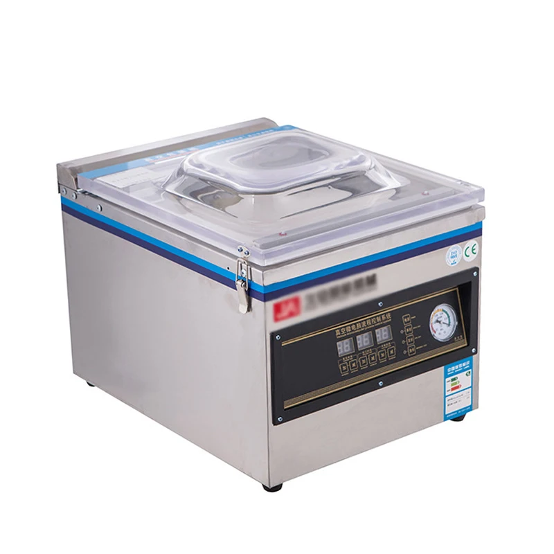 

Commercial Wet and Dry Food Vacuum Sealer Automatic Vacuum Packaging Sealer Dual-purpose Fresh-keeping Plastic Sealing Machine