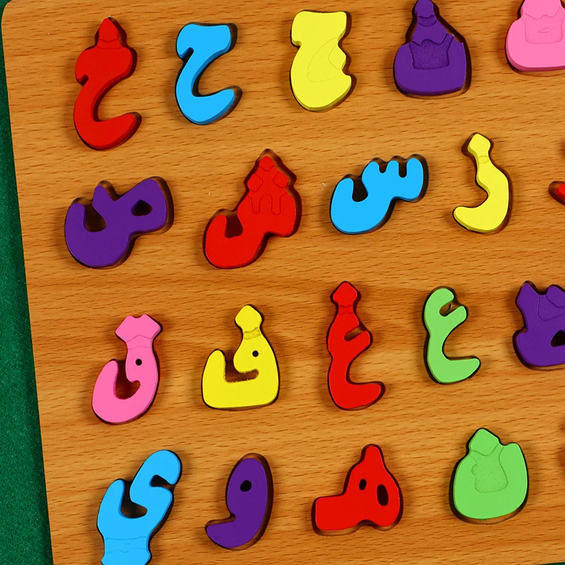 Arabic Alphabet Board for Learning Arabic Letters, Exquisite Gift
