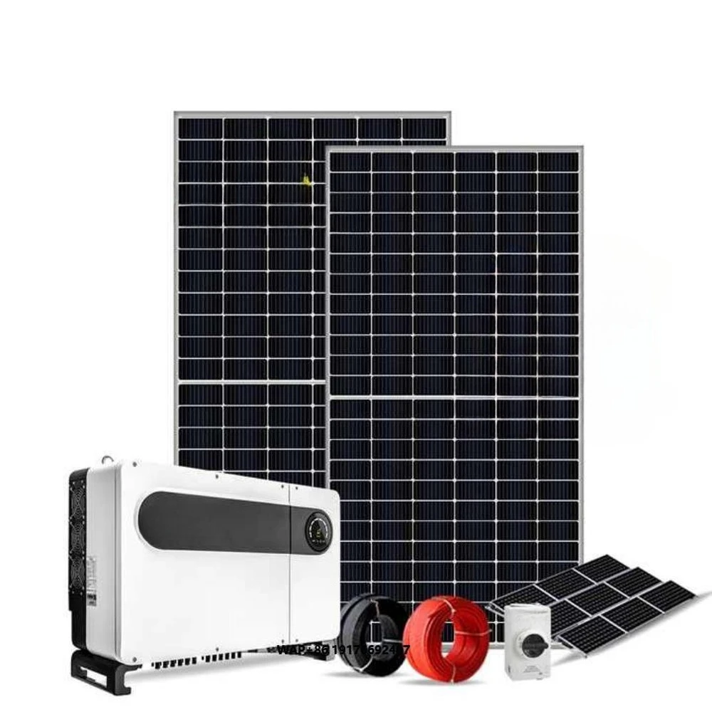 Commercial Solar Energy Battery Storage System 50kw 100kw 120kw Complete High Efficiency on Grid Solar Home System