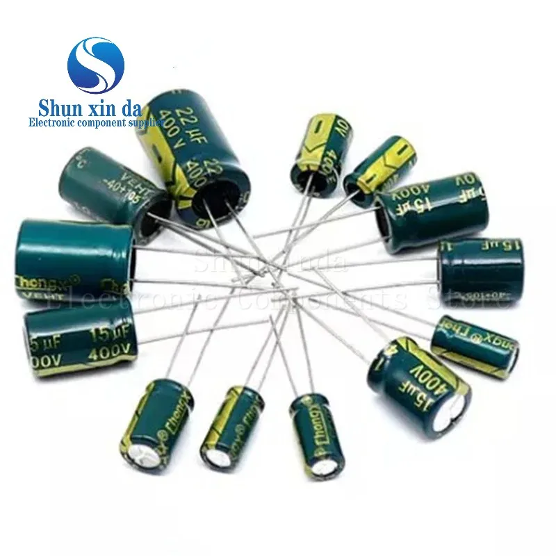 5-20PCS High Frequency 330UF 16V 25V 35V 50V 63V 100V 160V 200V 250V 8*12/10*13/20/13*20/18*30MM Low ESR Electrolytic Capacitor