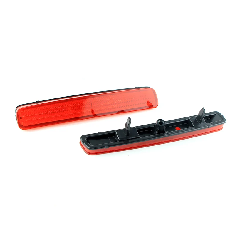2PCS For Toyota NOAH VOXY 80 Pruis 40 Series 2011-2014 Red Lens Car Rear Bumper Reflector Tail Brake Light Cover Shells No Bulb view 5