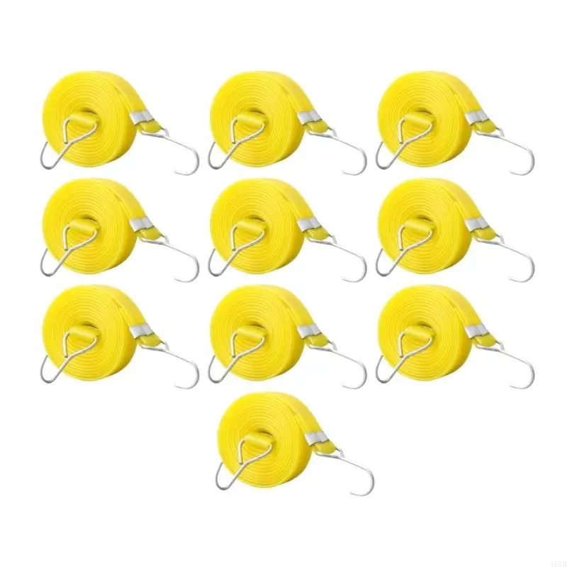 10LOTS SOLASTICS LOGGAGE STRAP WIDE HOOK HOOK HIGHT TYPE TYPE TYPE CORD للدراجات النارية رف دراجة 157D