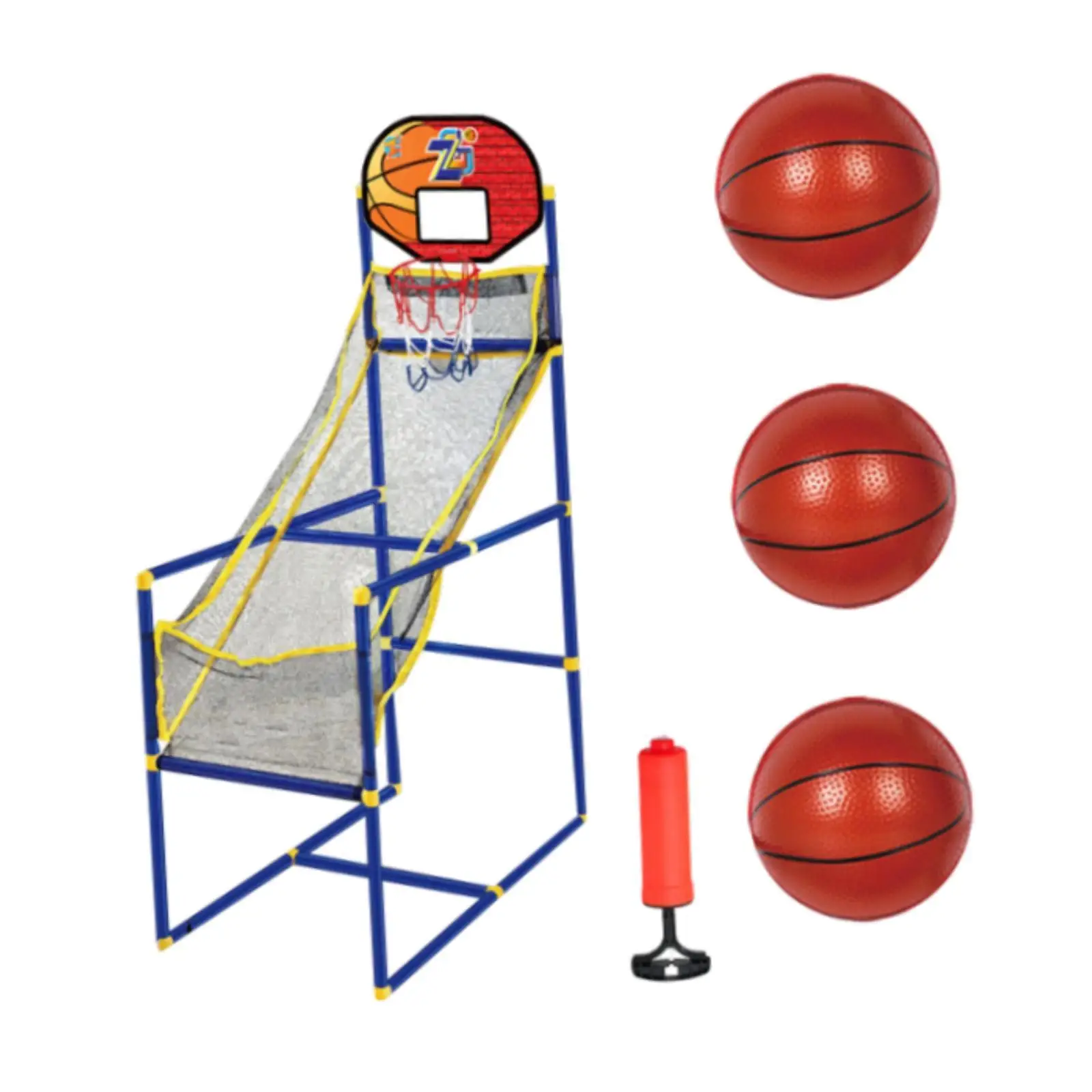 

Kids Basketball Game, Portable Basketball Stand, Adjustable Height for Boys,
