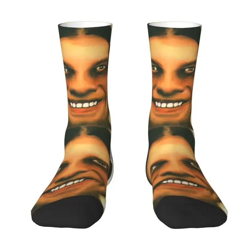 Novelty Mens Aphex Twin Novelty Street Style Socks Unisex Comfortable Warm 3D Printing Electronic Music Artist Crew Socks