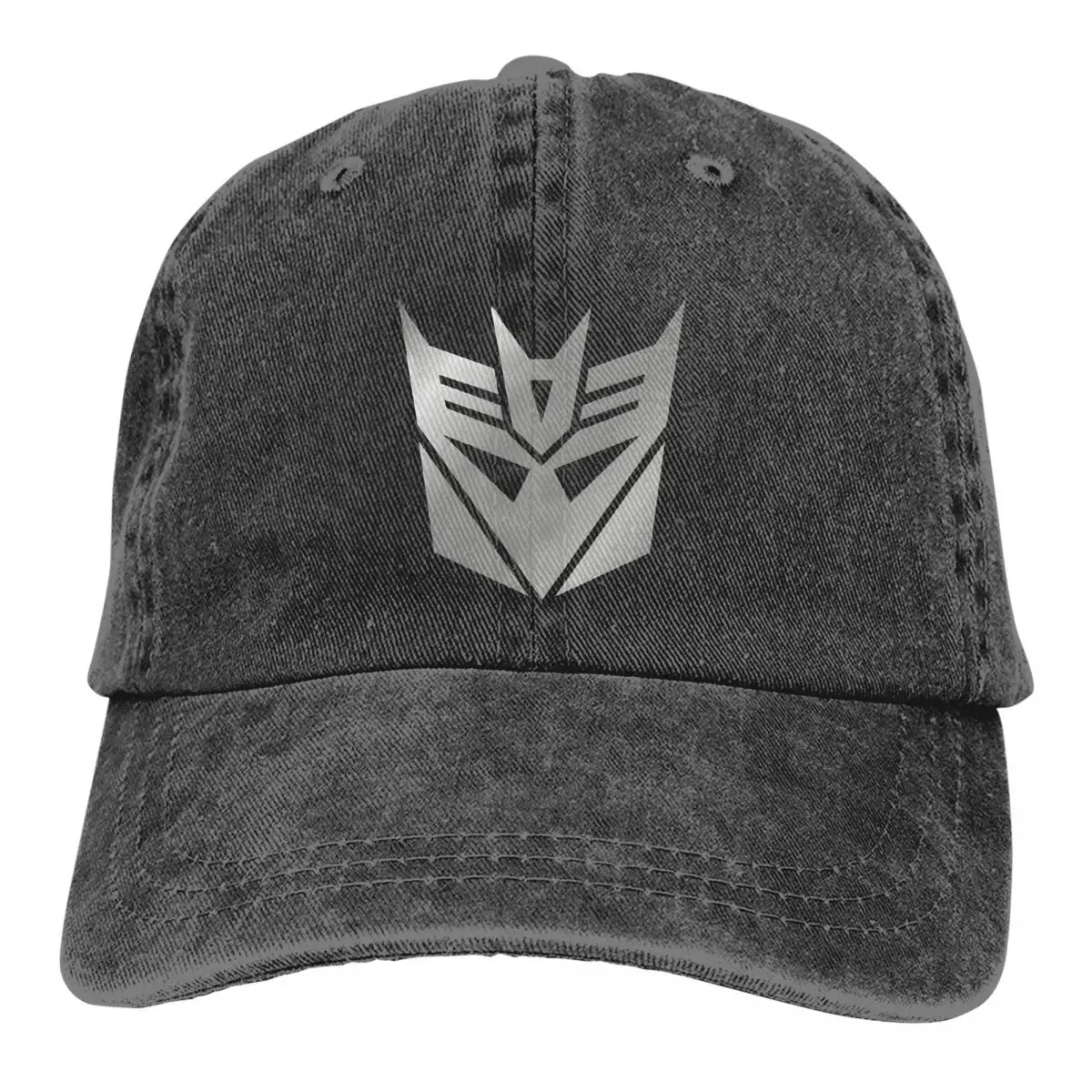 

Autobots Silver Logo Retro Baseball Hat Cotton Outdoor Sun Protaction Caps Unisex Casual Snapback Hats