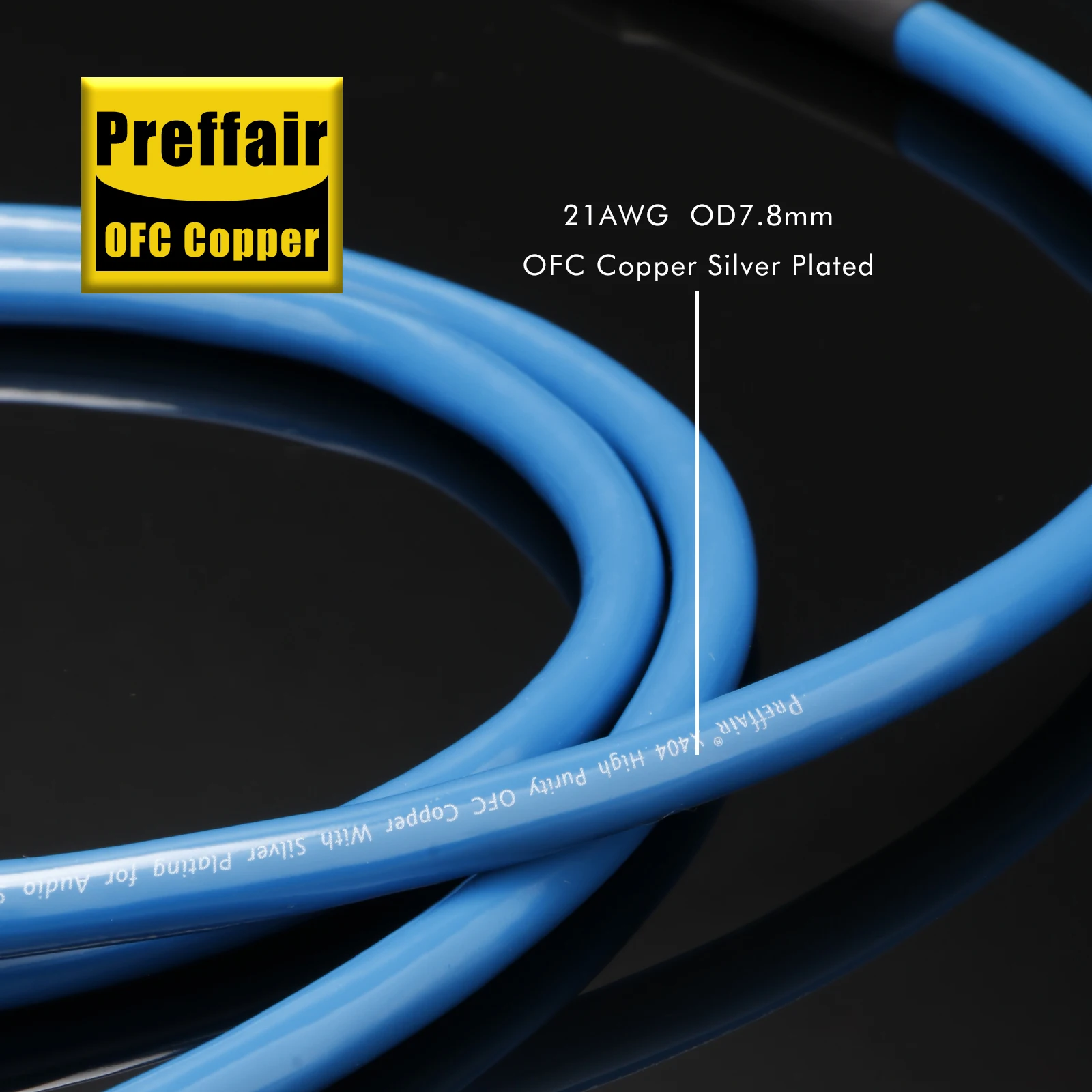 Preffair X404 Hi-End посеребренный USB-кабель USB2.0 от A до B Цифровой аудиокабель ЦАП для ЦАП, декодера, принтера