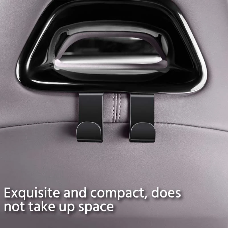 NEW1 1/2PCS For Byd Song Plus Seal u Dmi Ev 2023-2025 Car Seat Headrest Hook Internal Storage Organizer Large Load-Bearing Inter