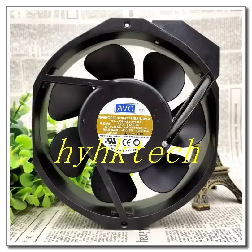 Original  D3KB1738BAH3WAW  cooling  fan,100% tested before shipment