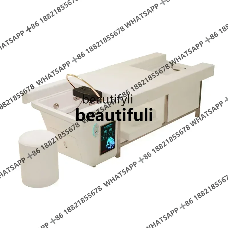 

xxqЭлектрический лифтинг-массажная кровать Спа-салон красоты Массаж головы Ванна для ног Интегрированная кровать Циркуляция воды Фумигация