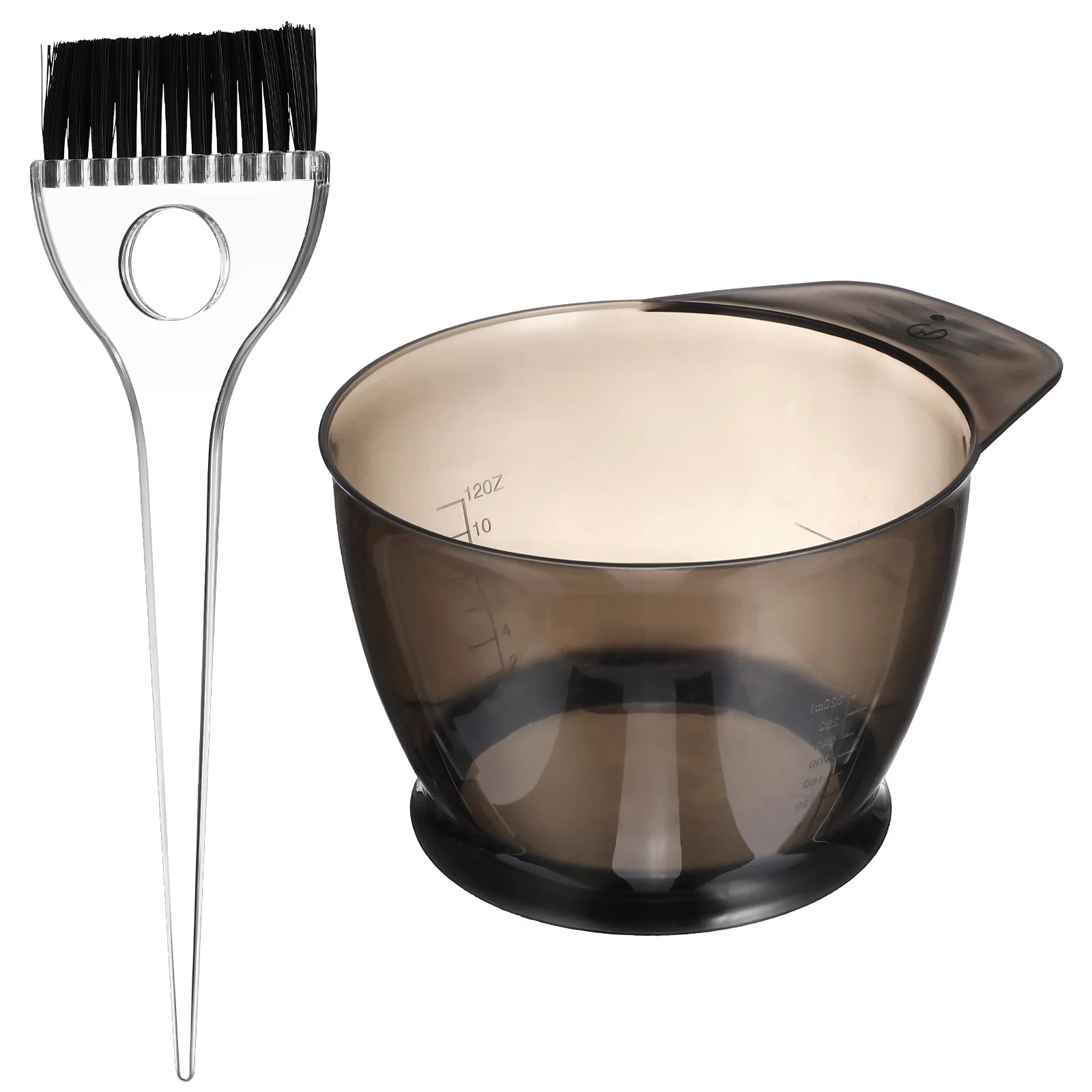 Hair Dye Mixing Bowl and Brush Set Professional Salon Use Ideal for Brightener Developer Dye Color Hair Color Brush and Bowl - Image 5