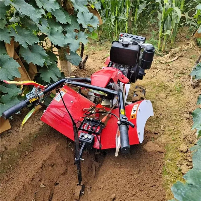 High Quality Flue-Cured Tobacco Planting Trenching And Ridging Hine Hand-Held Agricultural Rotary Tiller