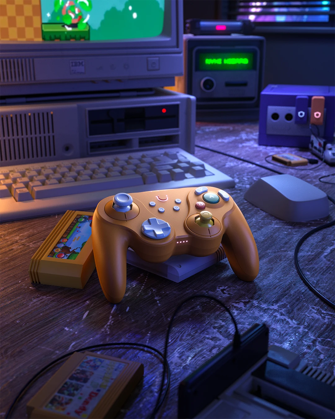 NYXI für Switch 2, GameCube Warrior Wireless Game Controller – Detail 2