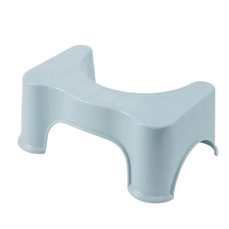 Plastic Squatting Stool, Toilet Stool, Convenient and Compact, Bathroom Toilet Step Stool for Kids Adults, 17cm height