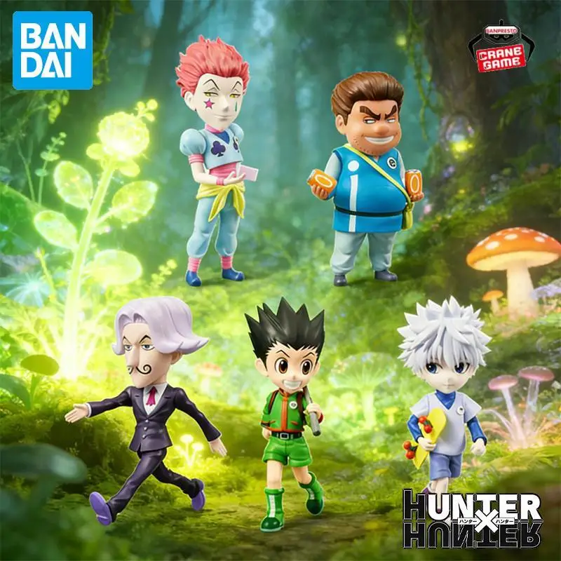 

Bandai натуральная фигурка HUNTER HUNTER WCF Exam Chapter Satotz Gon Killua Hisoka Tonpa детские игрушки для мальчиков аниме модель Juguetes подарок